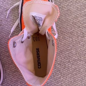 Orange Converse